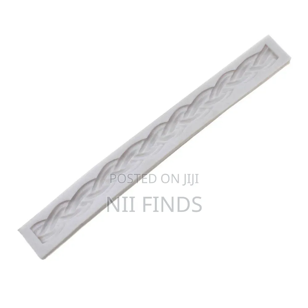 Twisted Rope Border, Rope, Pearl Silicon Mold