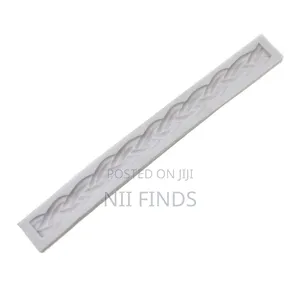 Twisted Rope Border, Rope, Pearl Silicon Mold