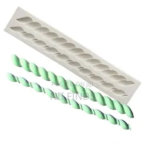 Twisted Rope Border, Rope, Pearl Silicon Mold