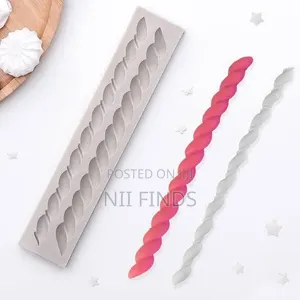 Twisted Rope Border, Rope, Pearl Silicon Mold