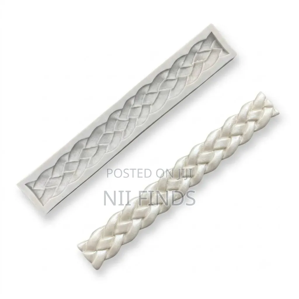 Twisted Rope Border, Rope, Pearl Silicon Mold