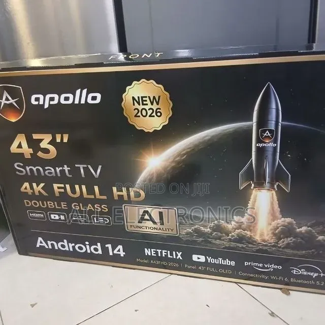 Apollo 42"smart TV Android 14