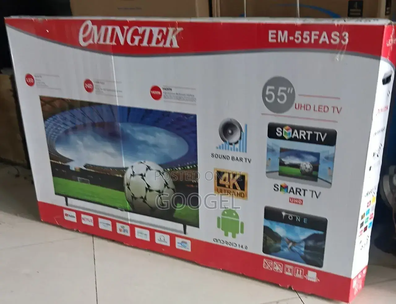 55"inch Smart Android 2160 Ultra TV