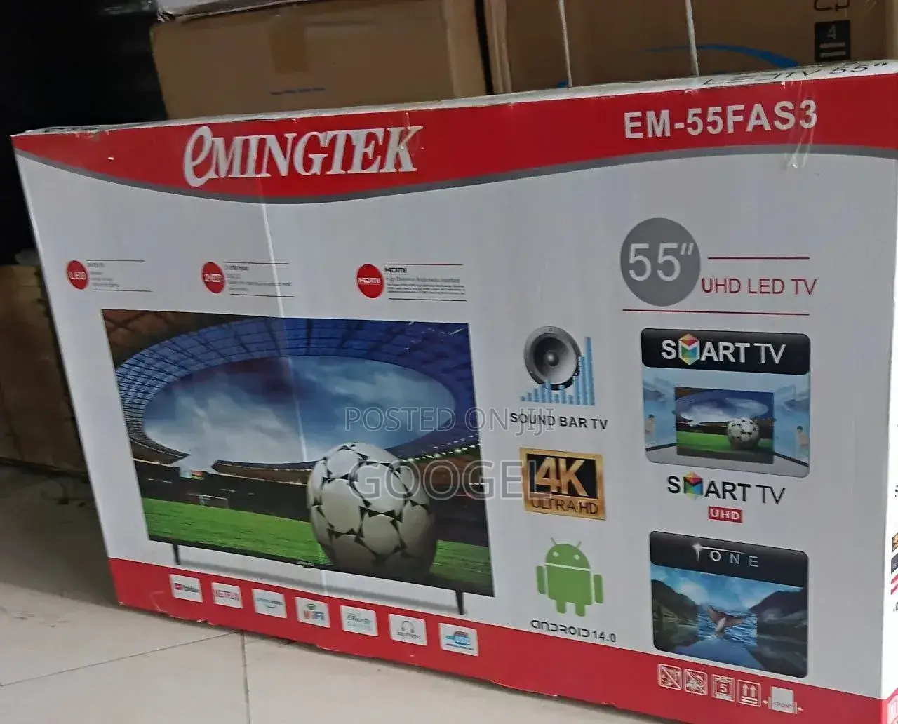 55"inch Smart Android 2160 Ultra TV