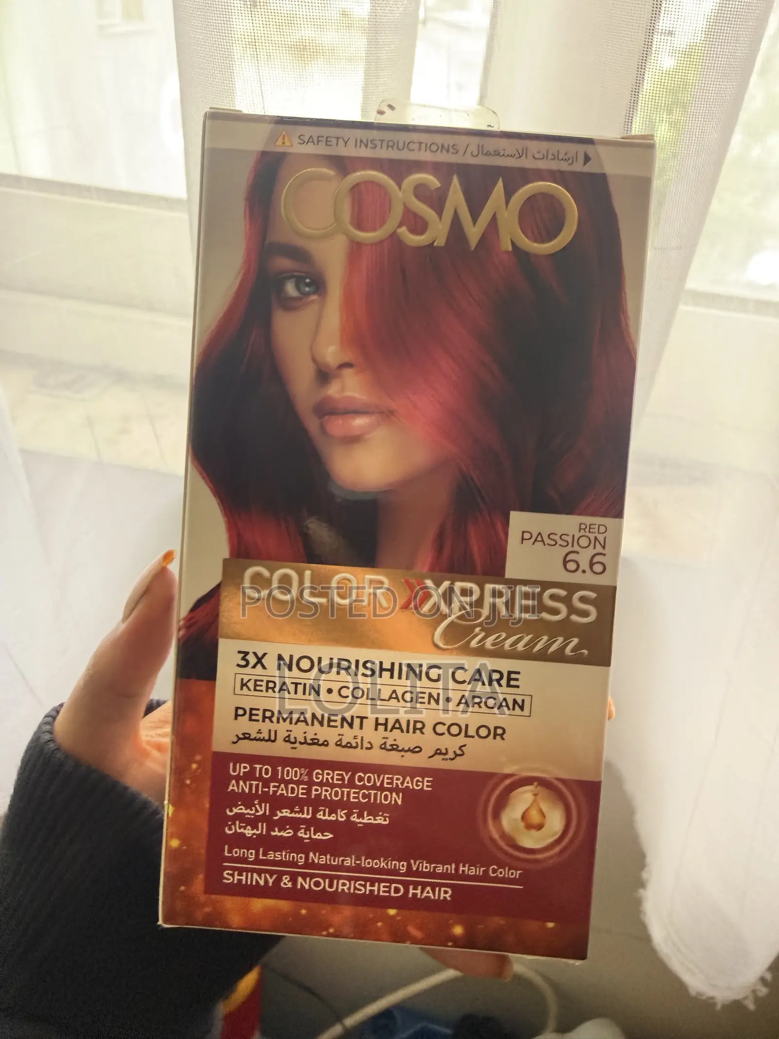 Cosmo 6.6 Red Hair Dye