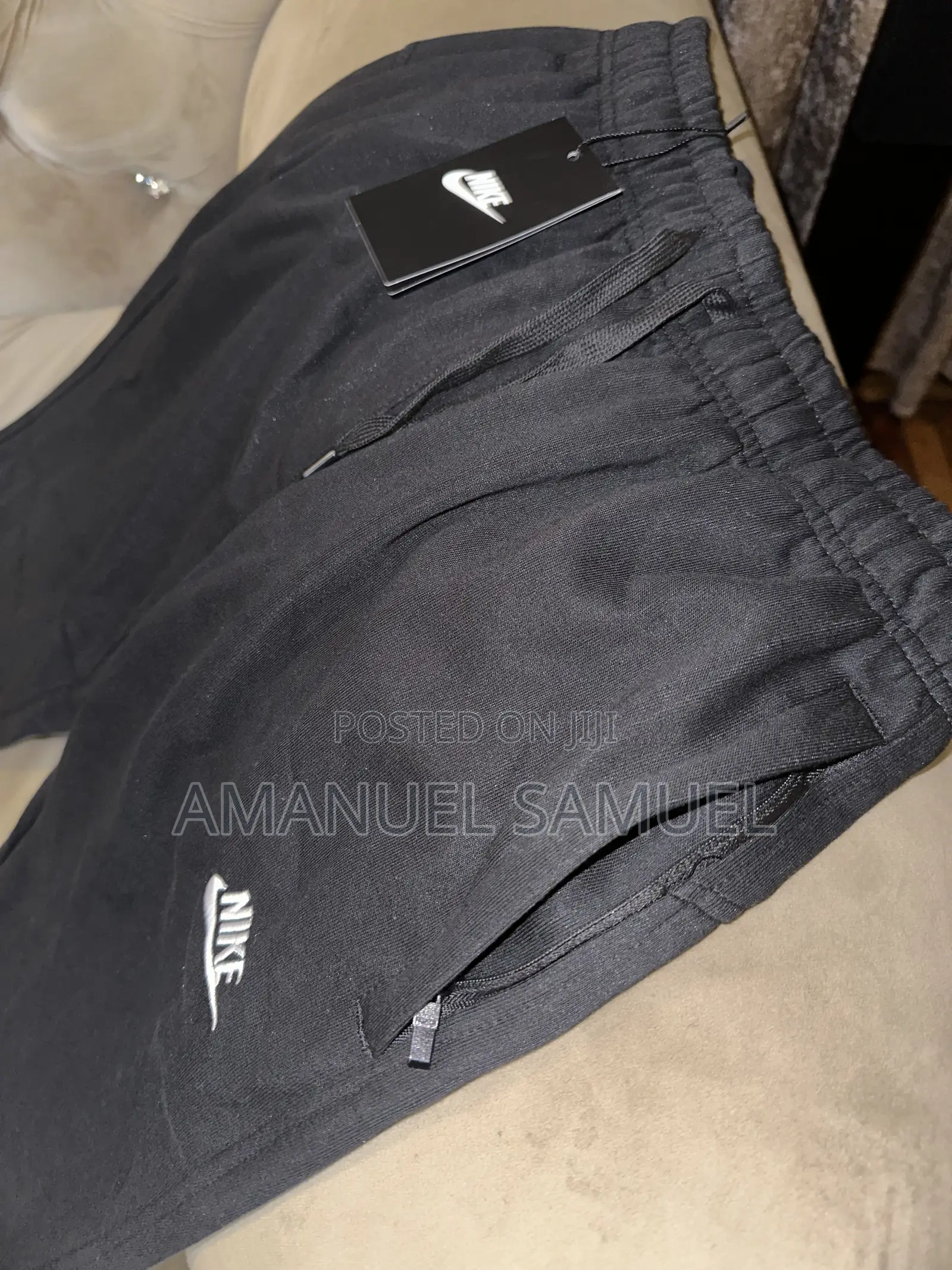 Nike Original Unisex Loose-Fit Cotton Sweatpants