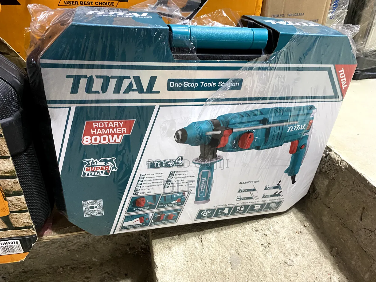 Total Hammer Drill 800w