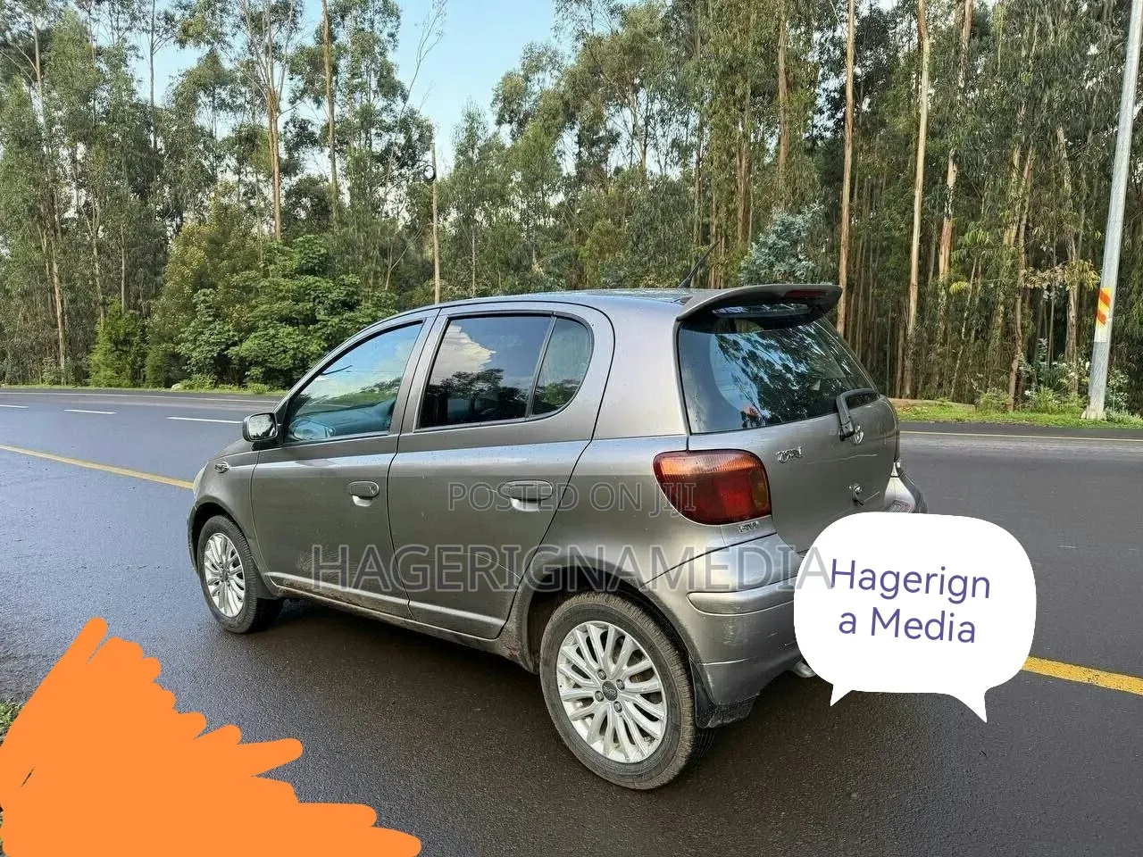 Toyota Vitz 2005 Gray