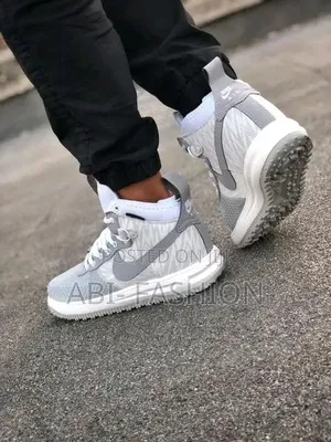 Nike Lunar Force 1 Duckboot Gray/White