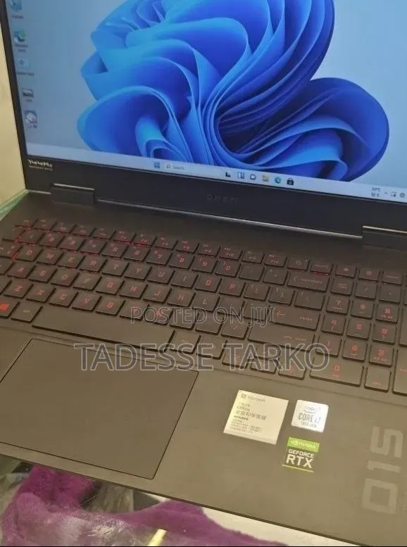 New Laptop HP Omen 15 16GB Intel Core i7 SSD 512GB