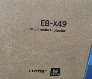 Brand New Epson Projector Model : EB-X49 Technology: 3LCD, RGB