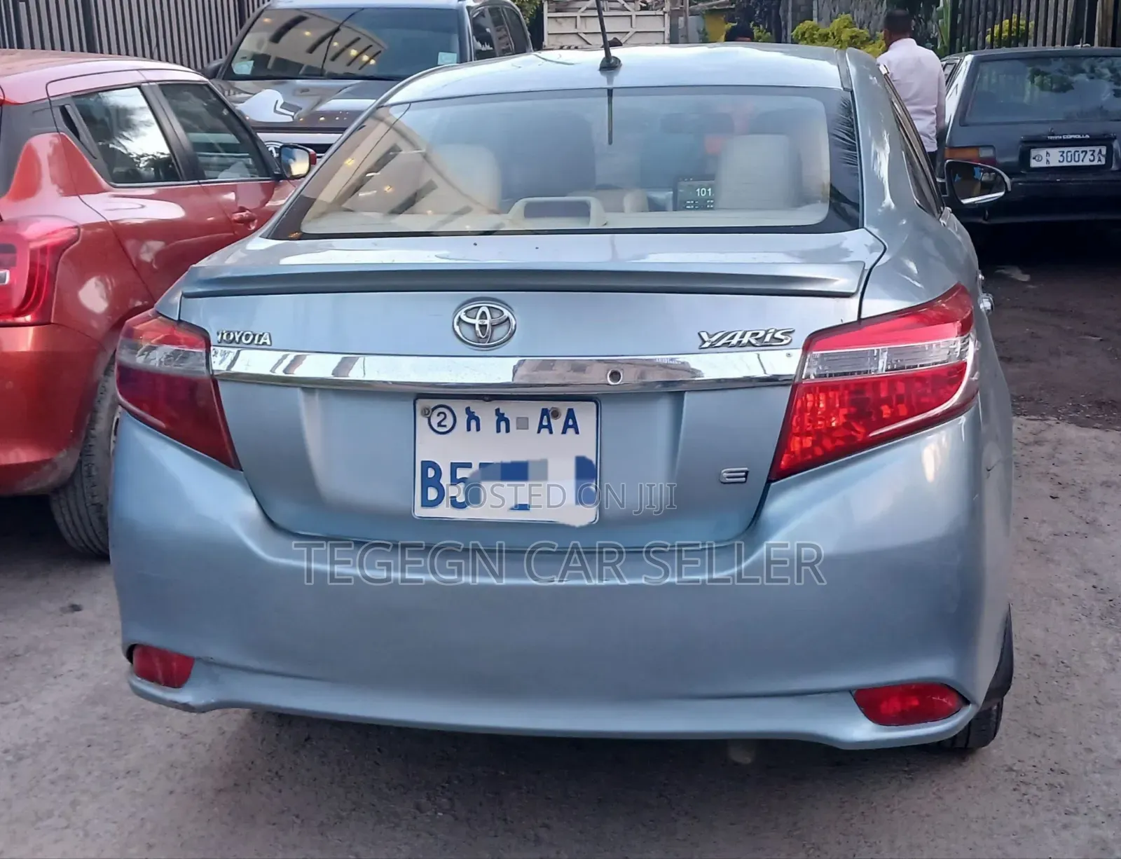 Toyota Yaris 2015 Blue