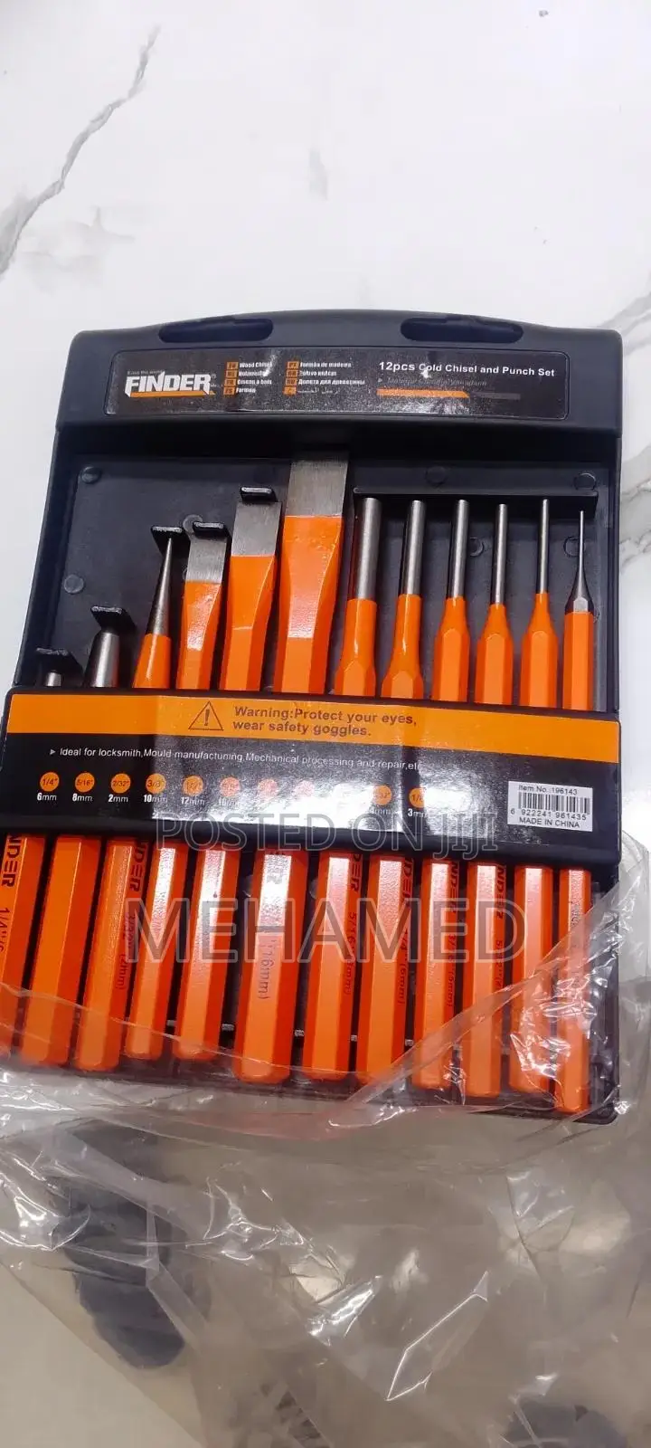 Cold Chisel and Punch12pcs Set