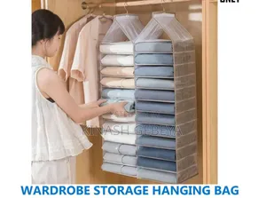 6layer High Quality Foldable Storage Hanging Bag