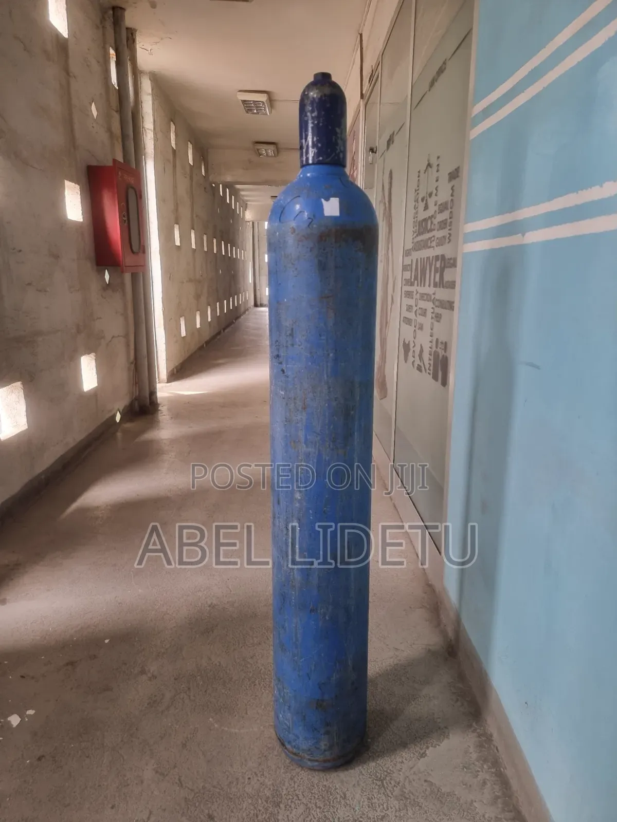 Mobile Oxygen Cylinder Cart Setup (Complete System)
