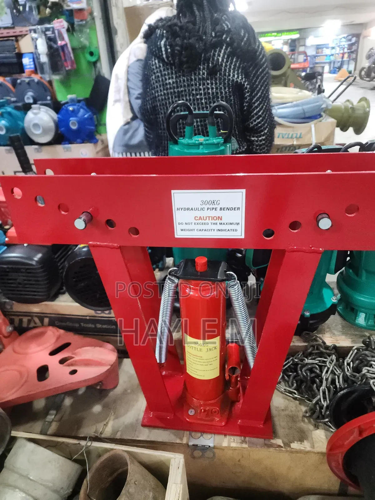 Hydraulic Pipe Bender 300kg