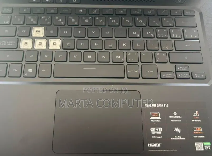 New Laptop Asus TUF Gaming A15 16GB Intel Core i7 SSD 512GB