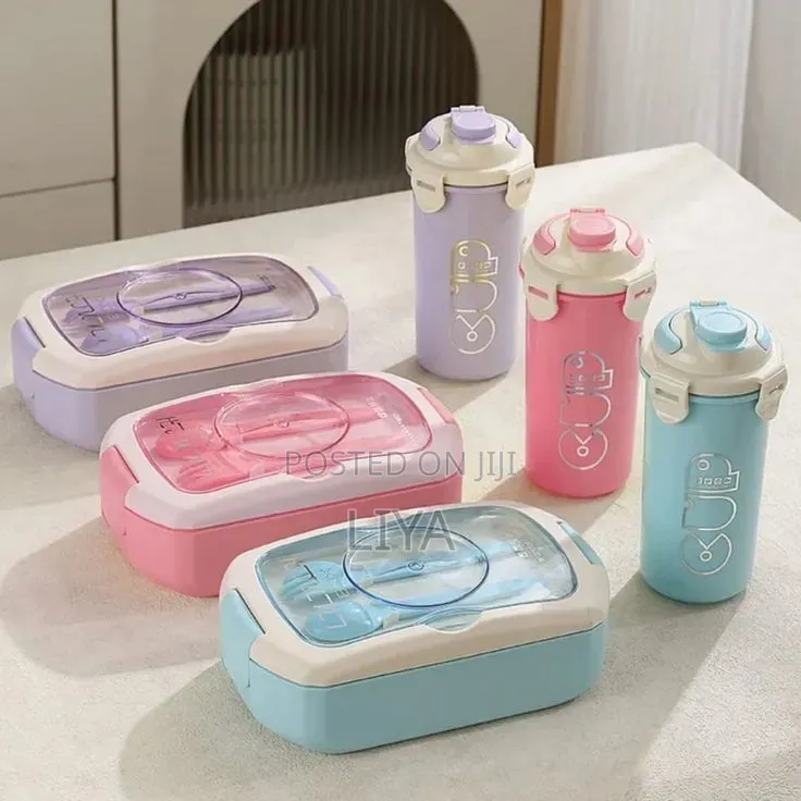 Lunch Box With Bottle