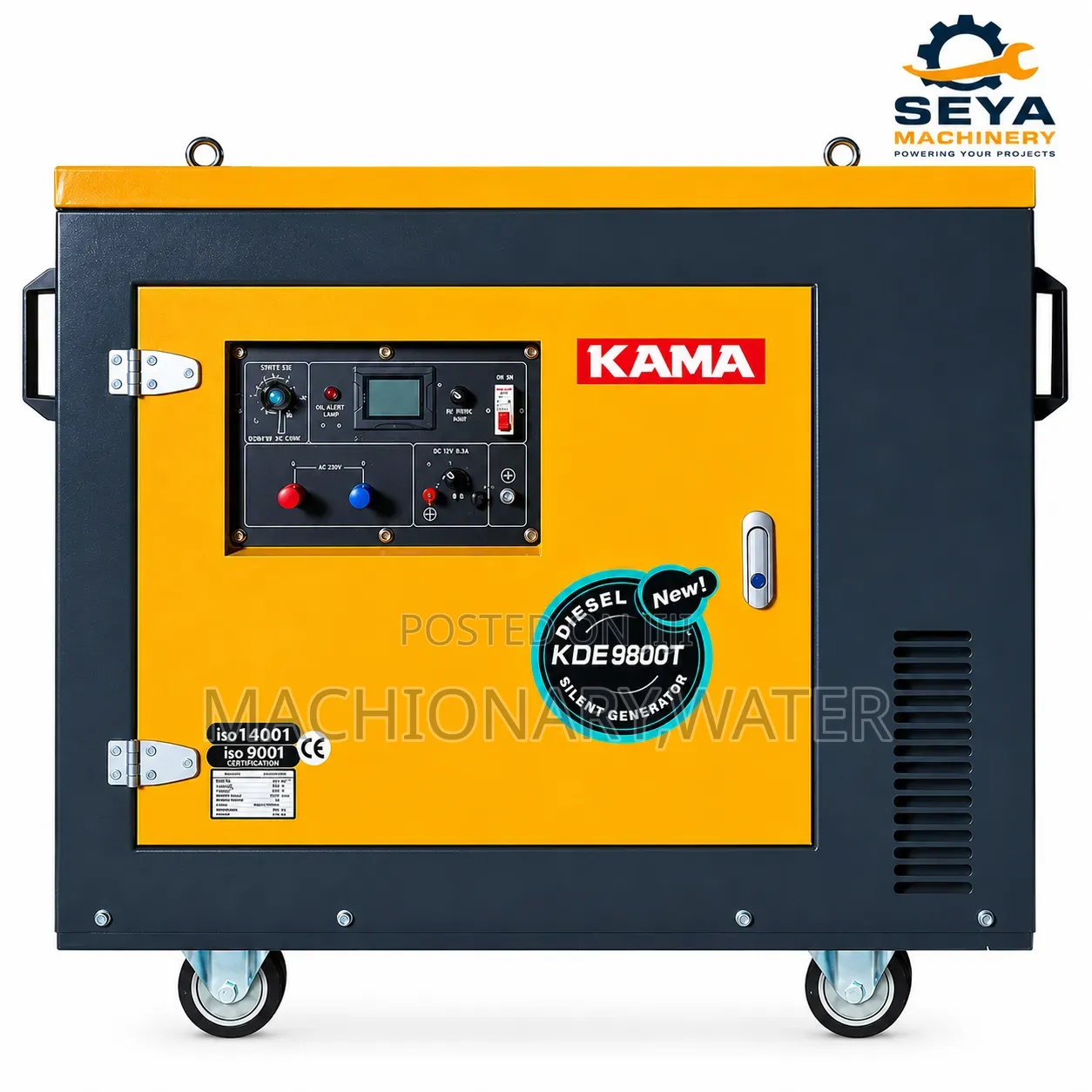 Kama Silent Diesel Generator 8kw