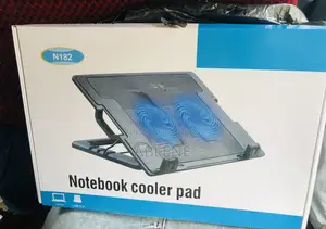 Double Laptop Fan Coling Stand (Notebook Cooler Pad )