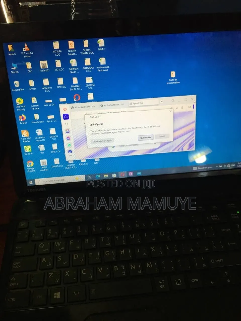 Laptop Toshiba NB510 4GB Intel Core i3 HDD 500GB