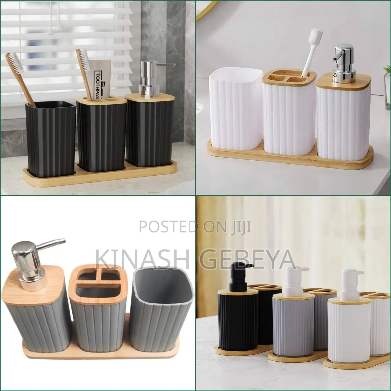 4pcs Top Quality Bathroom Accessory
