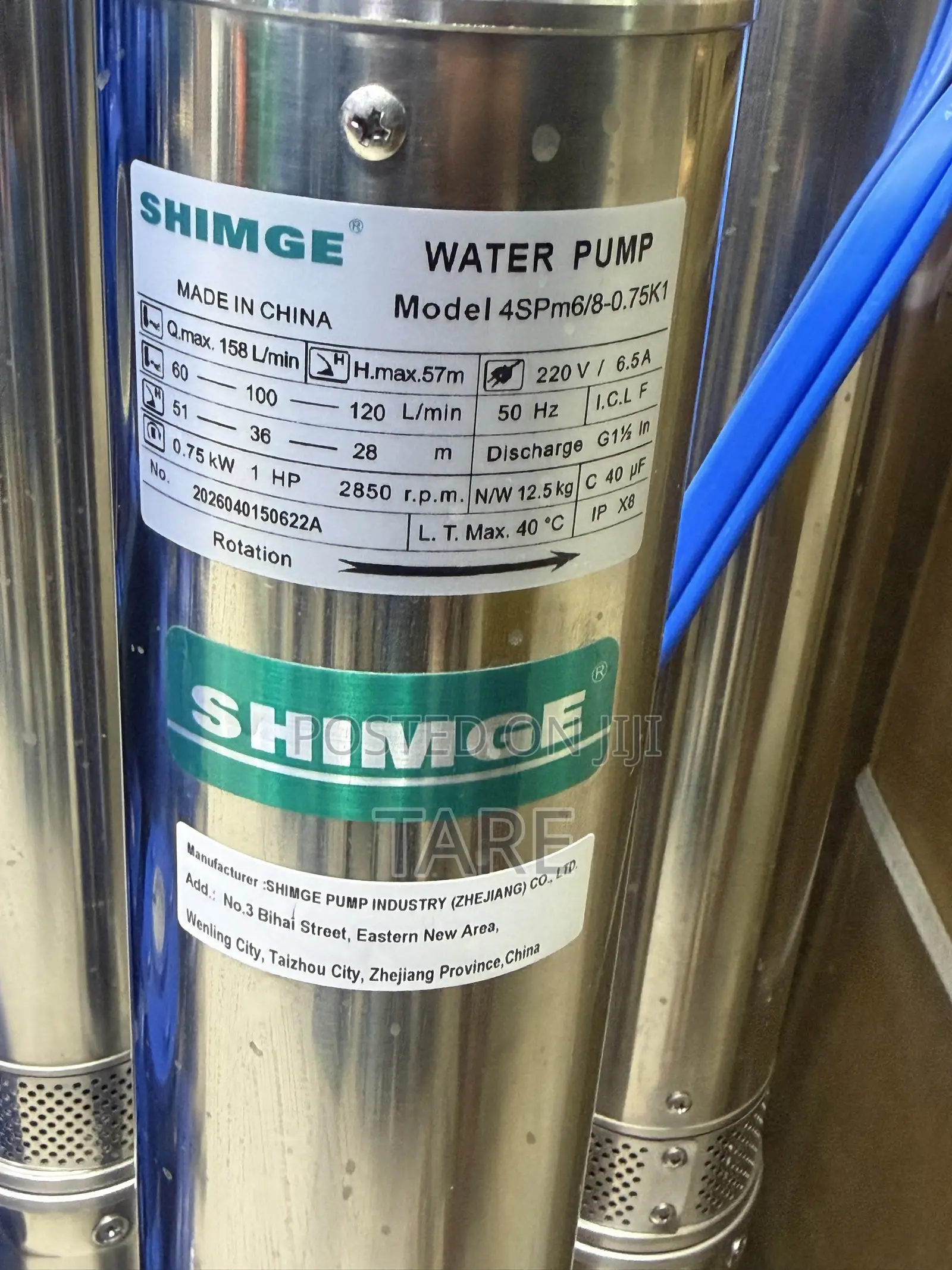 Borehole Submersible Water Pump