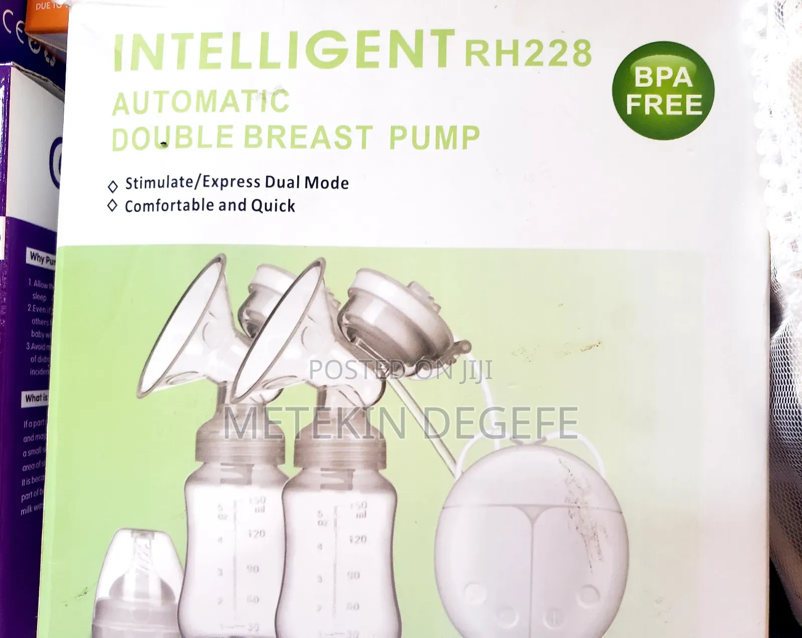 Intelligent Automatic Double Breast Pump