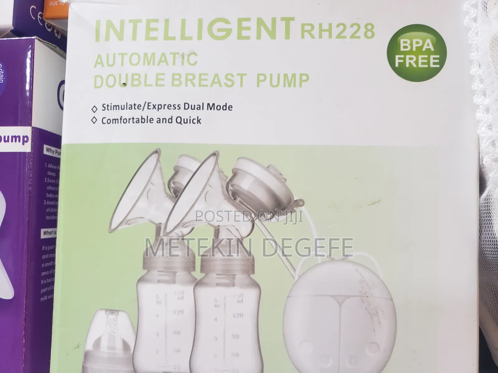 Intelligent Automatic Double Breast Pump