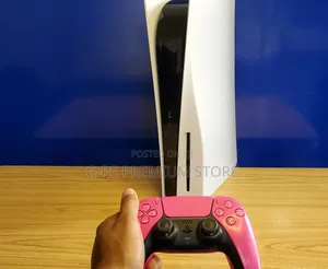 Dubai Used PlayStation 5 Fat | 1 Original Joystick + 5 Games