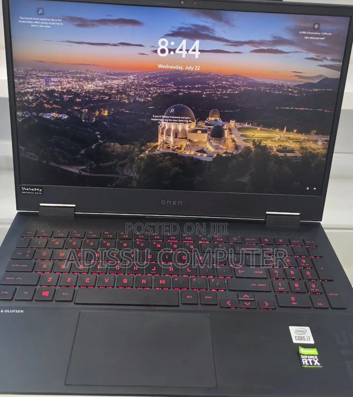 New Laptop HP Omen 15 16GB Intel Core i7 SSD 512GB