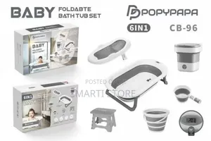 6-in-1 Premium Baby Bath Tub Set