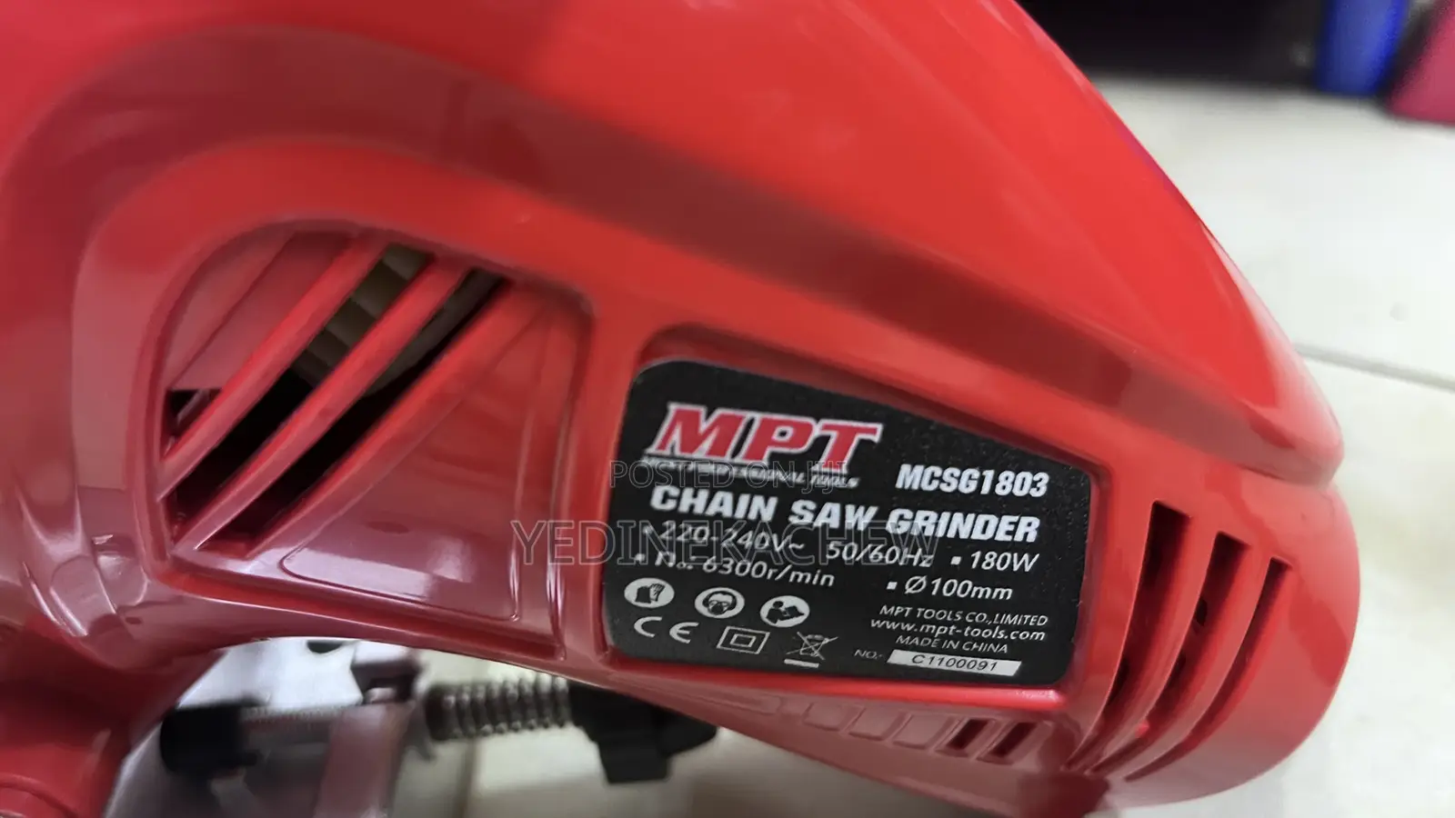 Chain Saw Grinder