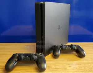 . PS4 Slim Jailbreak Console With 2 Original Joysticks