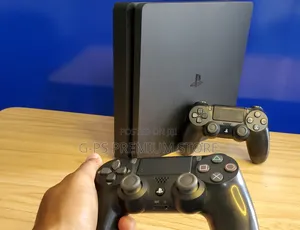 . PS4 Slim Jailbreak Console With 2 Original Joysticks