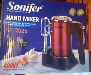 Sonifer SF-7025 400W High Quality Hand Mixer/ Free Delivery