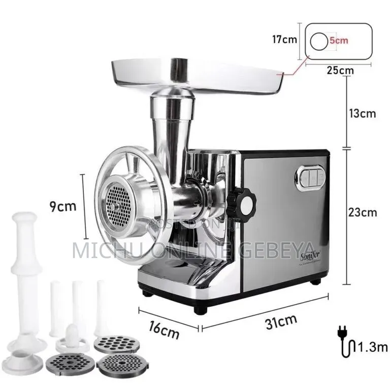 Sonifer SF-5001 3000W Heavy Duty Meat Grinder/ Free Delivery