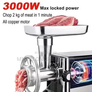 Sonifer Heavy Duty and 3000W High-Powered Meat Grinder/ Free Delivery