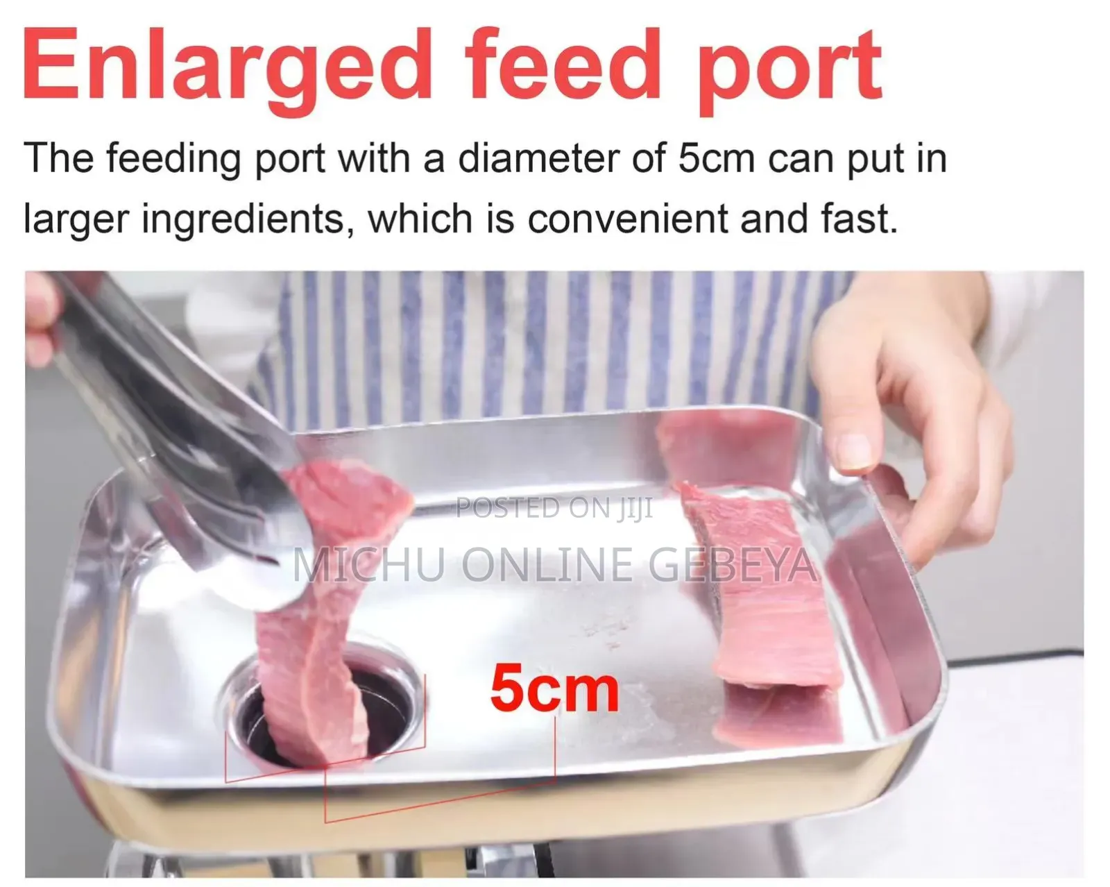 Sonifer Heavy Duty and 3000W High-Powered Meat Grinder/ Free Delivery