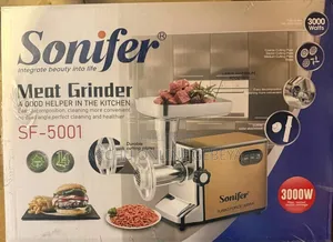 Sonifer Heavy Duty and 3000W High-Powered Meat Grinder/ Free Delivery