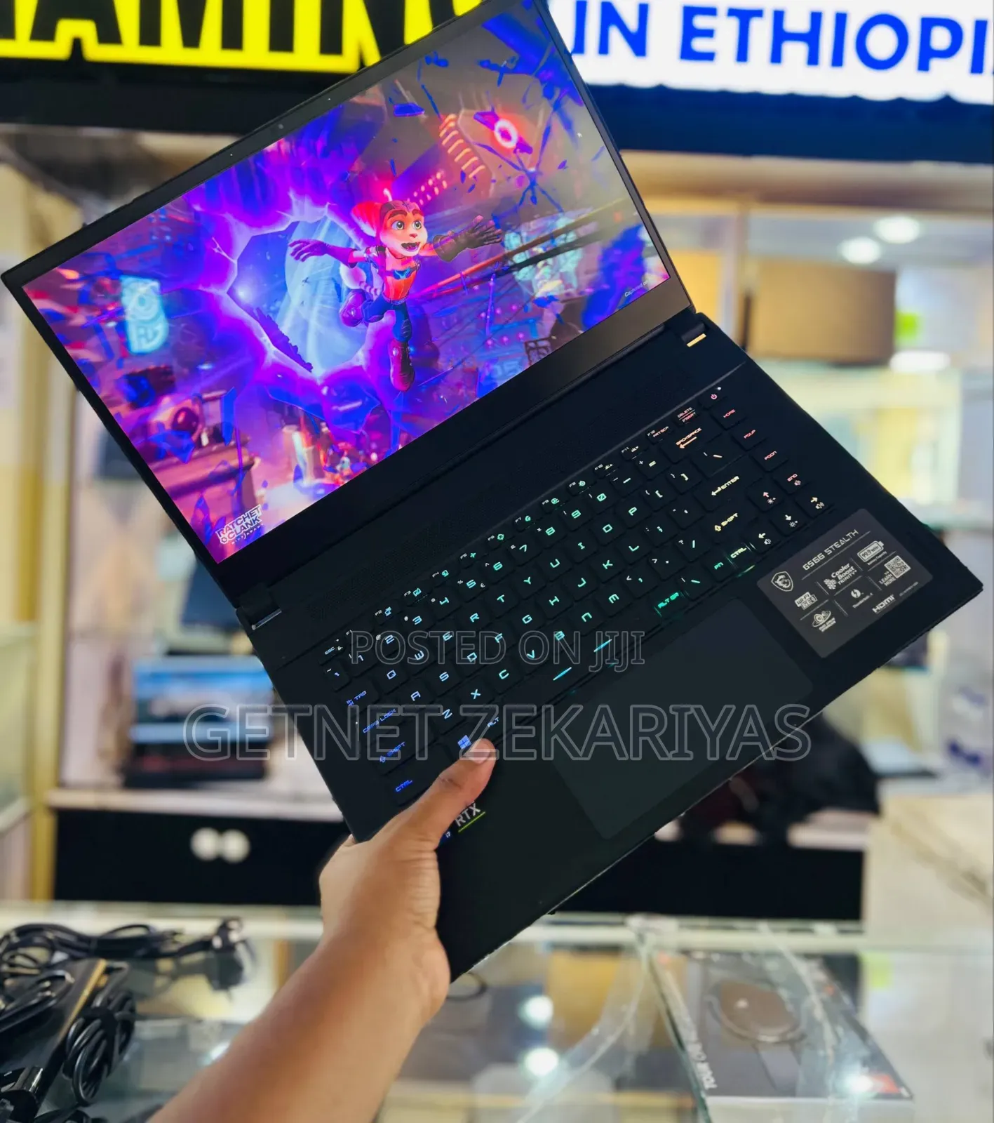 New Laptop MSI Stealth GS77 16GB Intel Core i7 SSD 1T