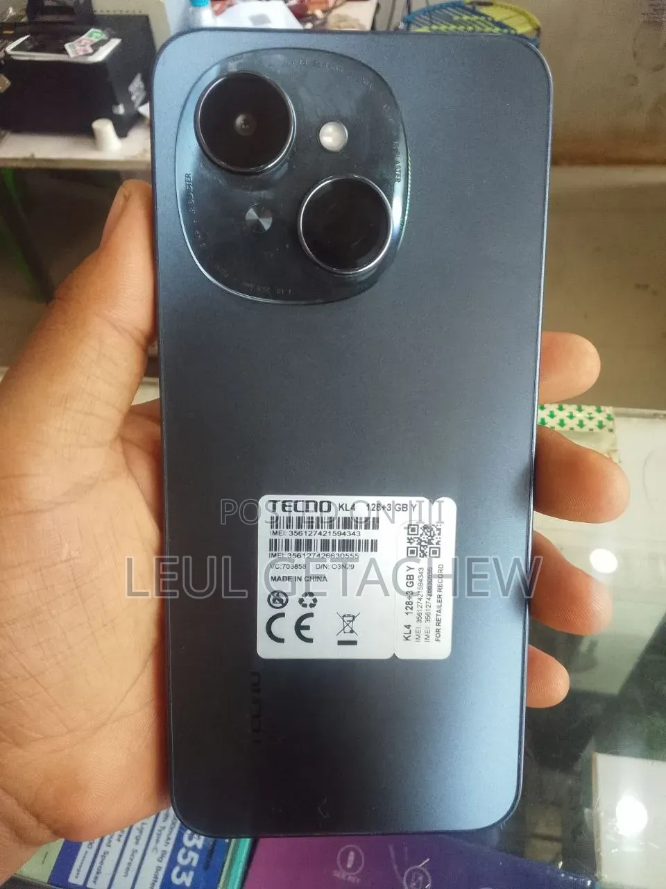 Tecno Pop 9 128 GB Blue