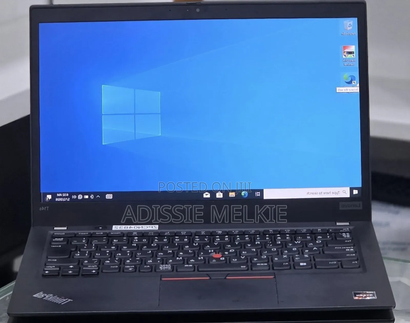 New Laptop Lenovo ThinkPad T14s Gen 2 16GB AMD Ryzen 5 SSD 512GB
