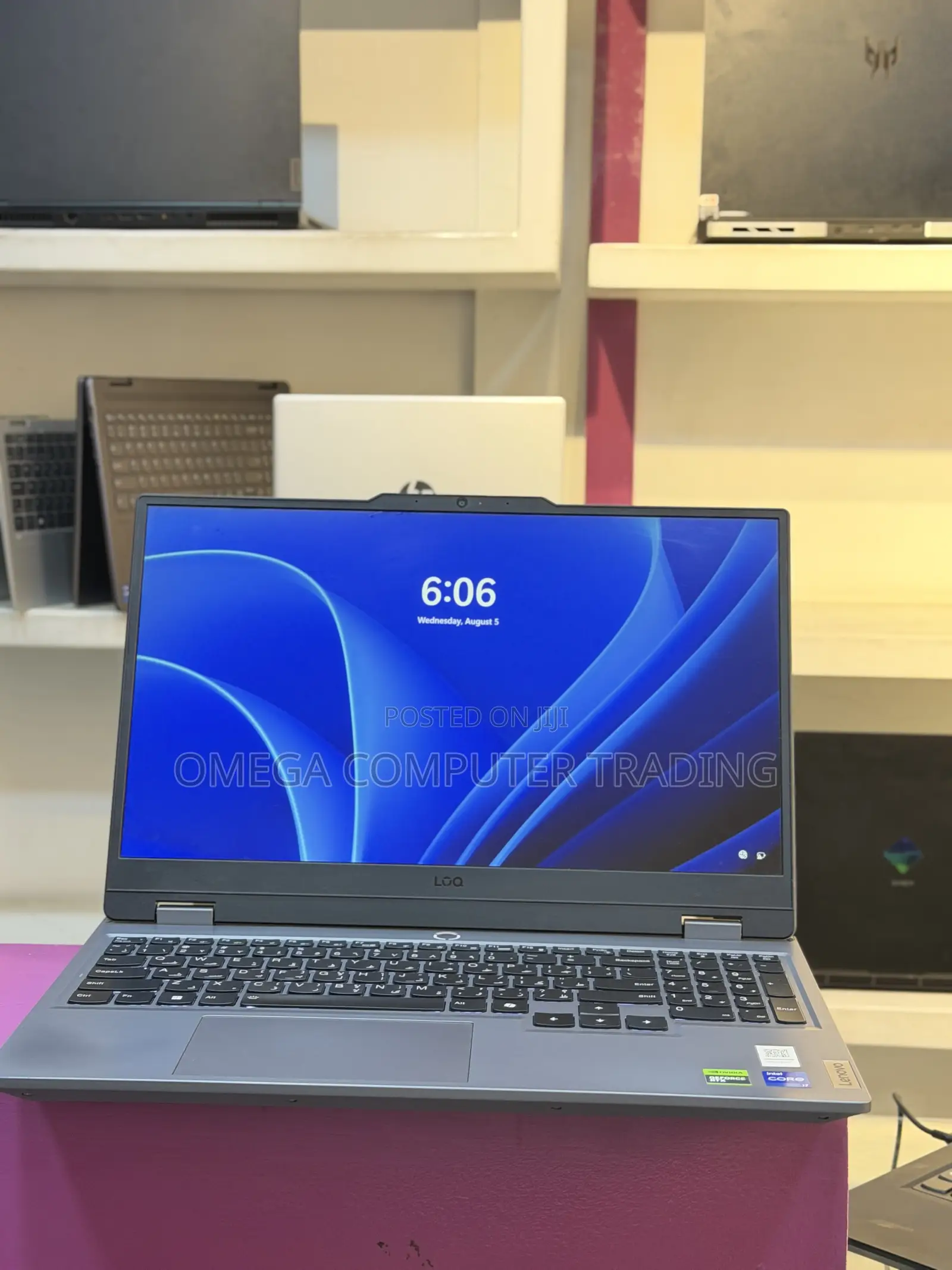 New Laptop Lenovo LOQ 15AHP10 6GB Intel Core i7 SSD 512GB