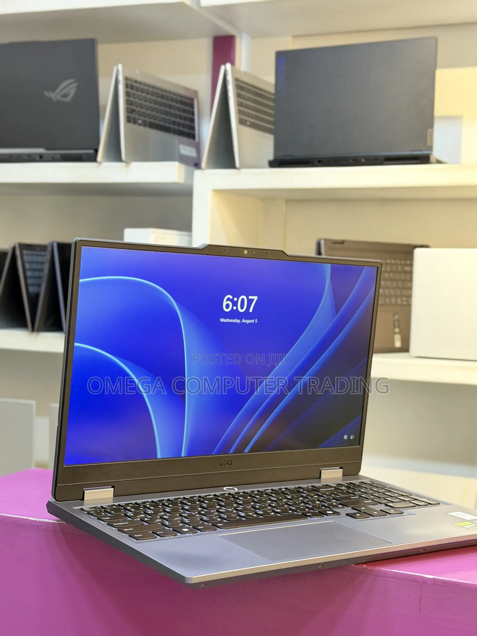 New Laptop Lenovo LOQ 15AHP10 6GB Intel Core i7 SSD 512GB