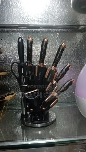 9pcs Top Quality Stainless Steel Knife Set