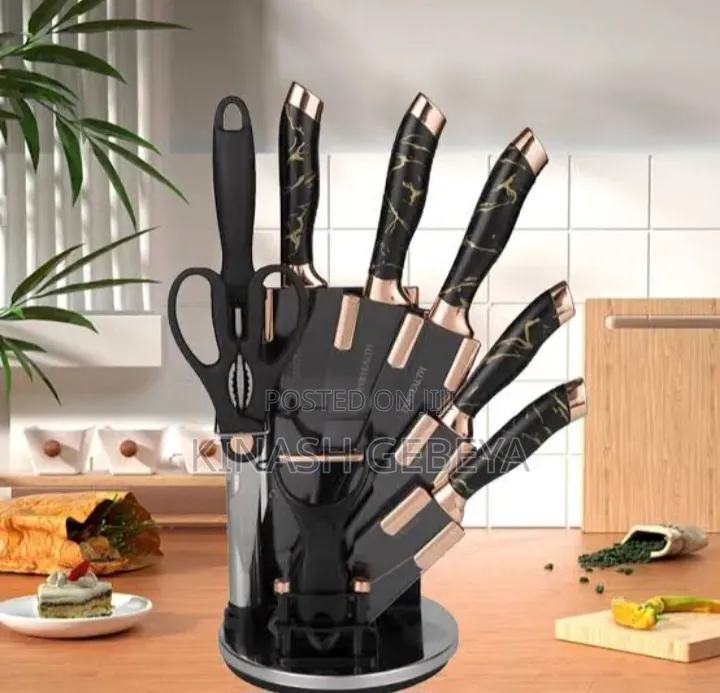 9pcs Top Quality Stainless Steel Knife Set