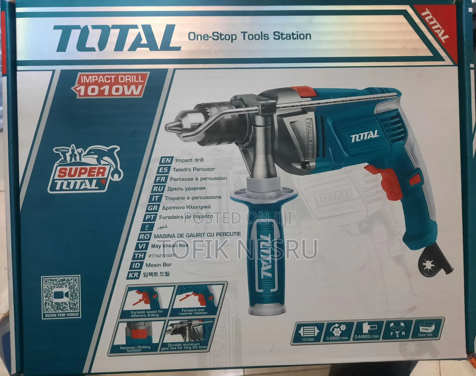 Total Electrical Impact Drill
