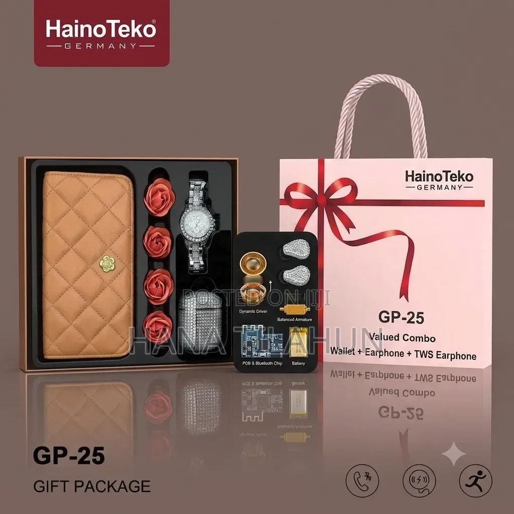 Haino Teko GP-25 Valued Combo Is a Gift Set Containing a Wallet,