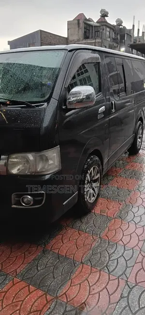 Toyota HiAce 2007 Black